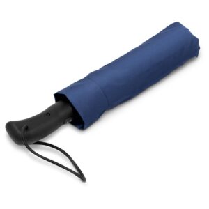 Alternative view of Whimsical Auto-Open Compact Umbrella - Navy