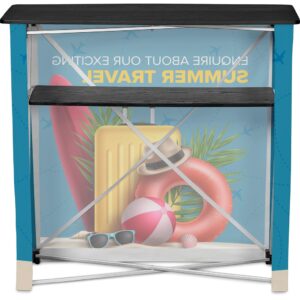 Alternative view of Pop Up Fabric Counter