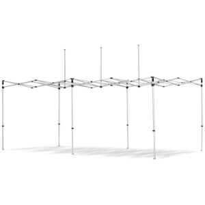 Alternative view of Coated Steel Sublimated Gazebo 6m x 3m
