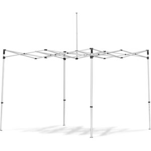 Alternative view of Coated Steel Sublimated Gazebo 3m x 3m - 3 Half-Wall Skins -1 Full-Wall Skin