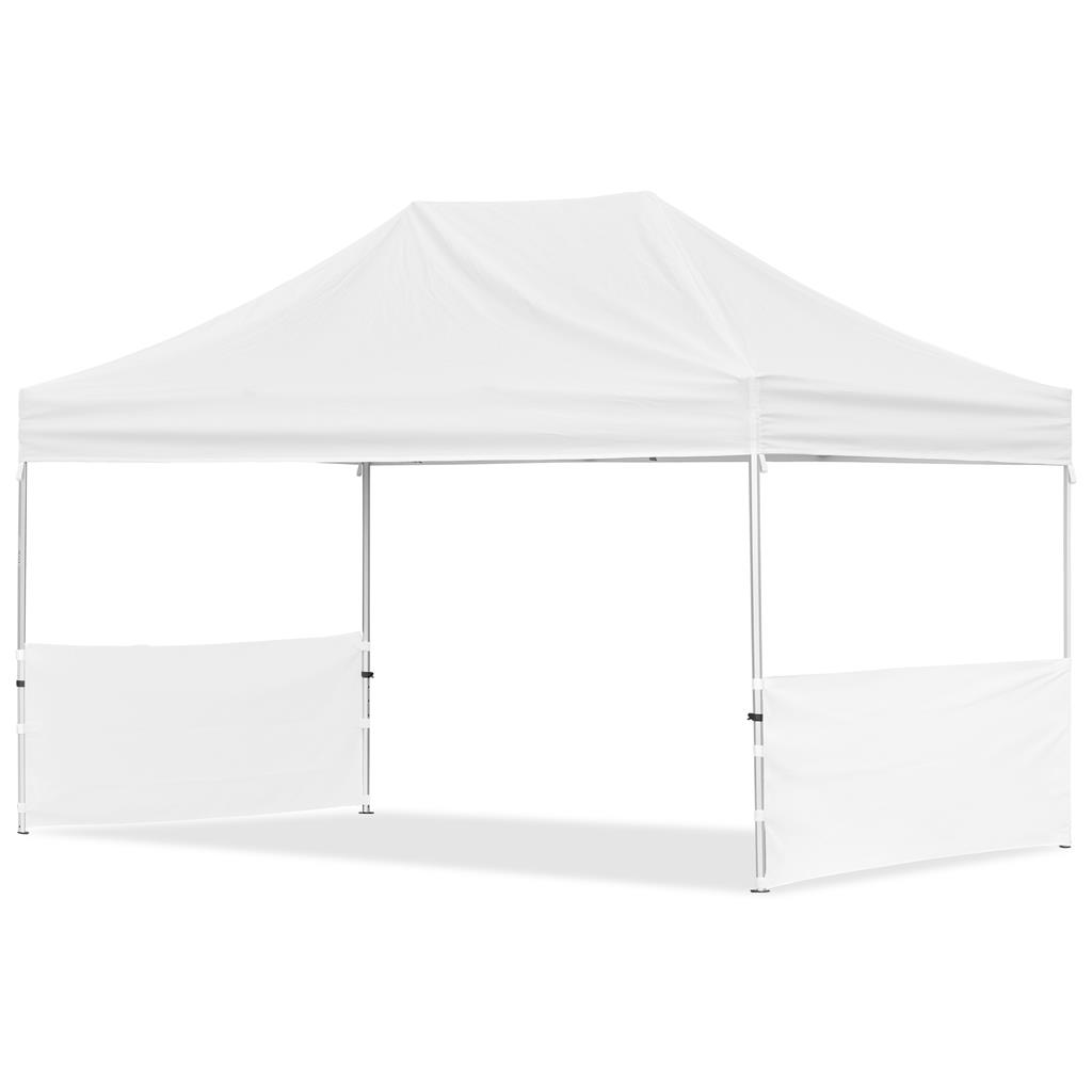 Coated Steel Sublimated Gazebo 4.5m x 3m - 2 Short Half-Wall Skins - Image 3