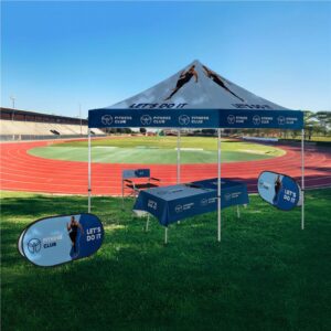 Alternative view of Athletics Outdoor Display Kit