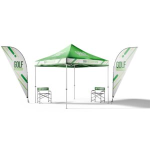 Alternative view of Golfers Outdoor Display Kit