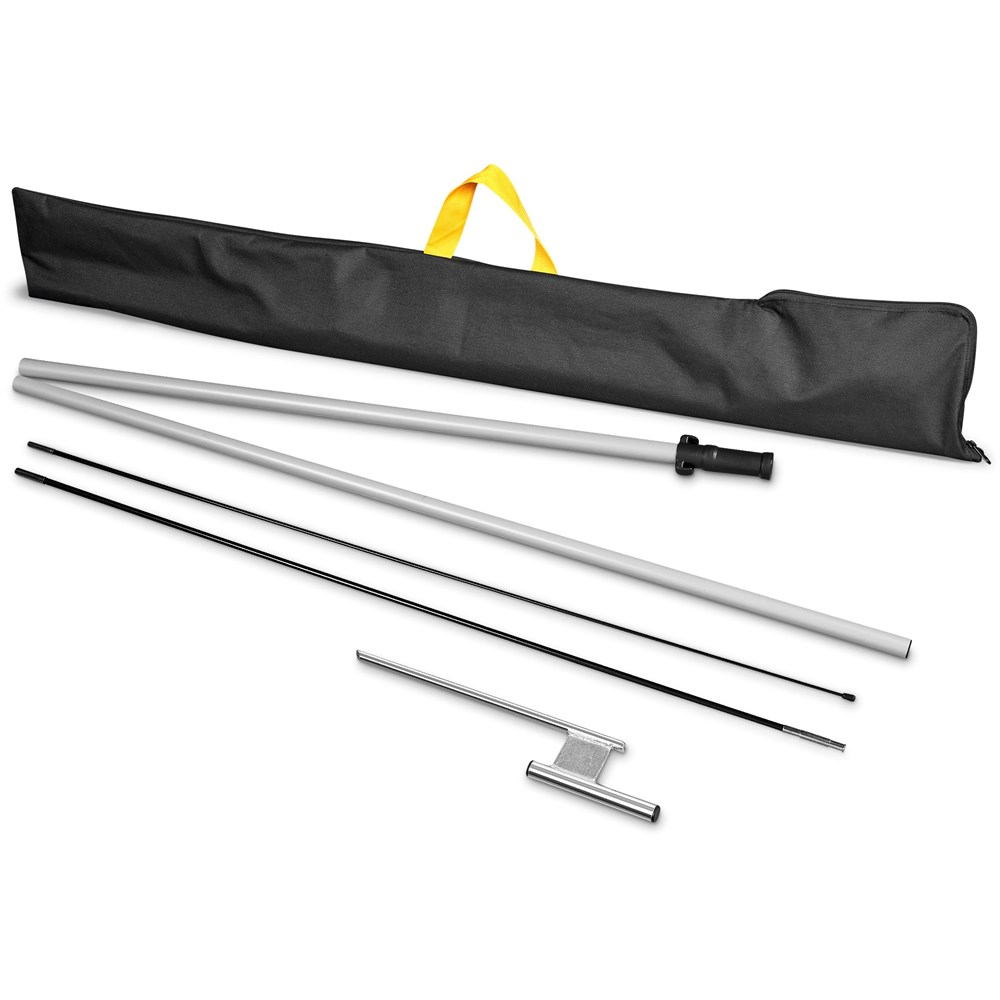 Legend 3M Sublimated Arcfin Double-Sided Flying Banner - 1 complete unit - Image 2