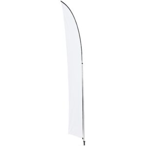 Alternative view of Legend 4M Sublimated Arcfin Double-Sided Flying Banner - 1 complete unit