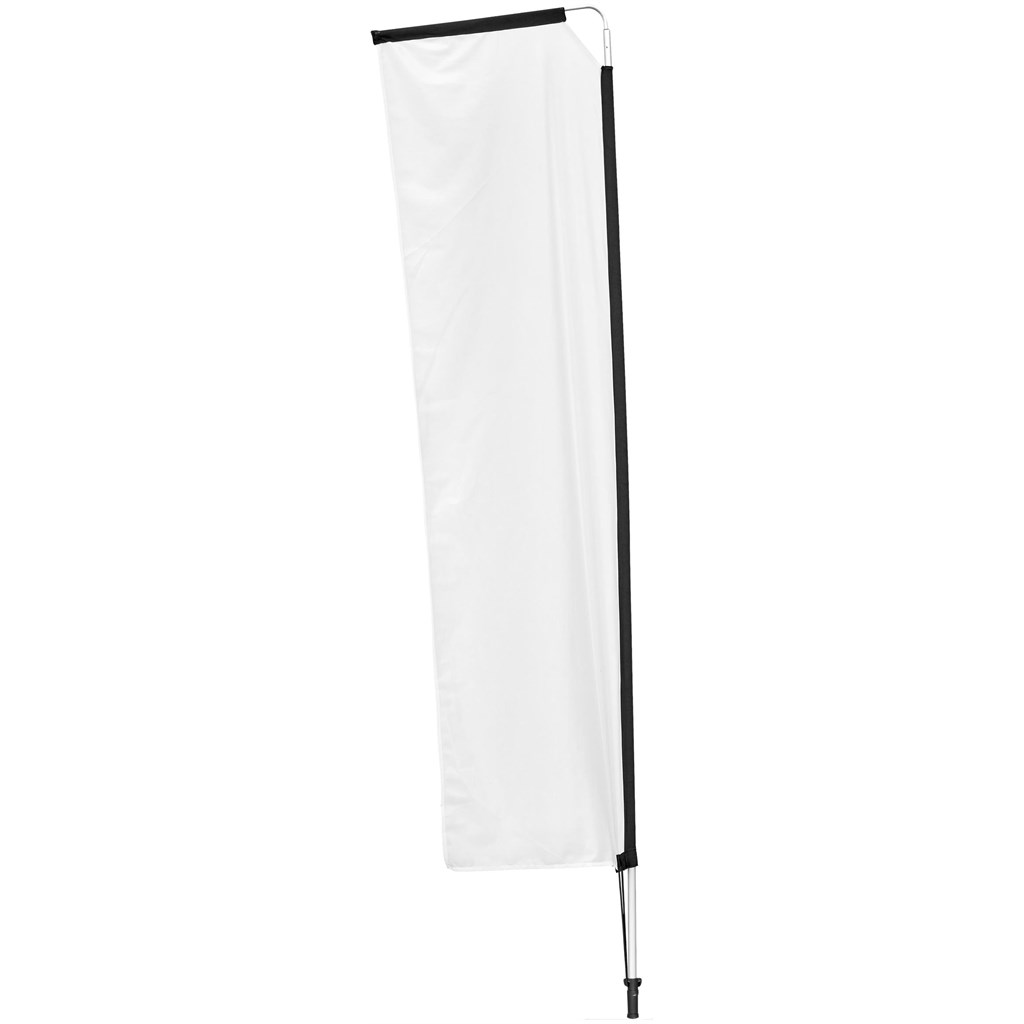 Legend 3M Sublimated Telescopic Double-Sided Flying Banner - 1 complete unit - Image 2