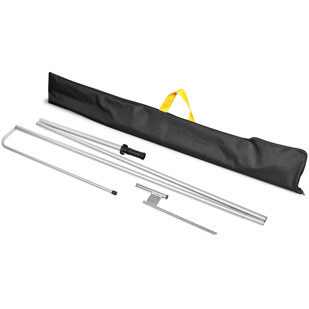 Legend 3M Sublimated Telescopic Double-Sided Flying Banner - 1 complete unit - Image 3