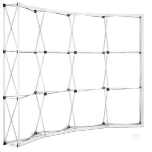 Alternative view of Legend Curved Banner Wall 2.85m x 2.25m