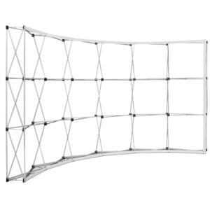 Alternative view of Legend Curved Banner Wall 4.2m x 2.25m