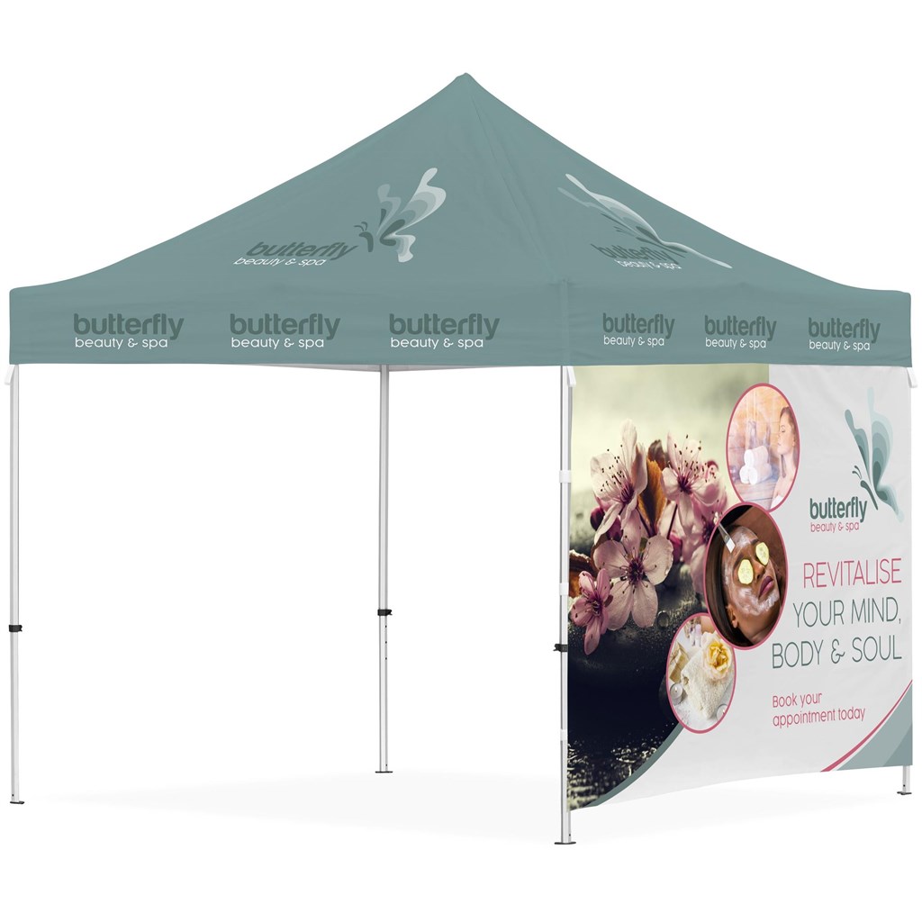 Ovation Sublimated Gazebo 3m X 3m - 1 Full-Wall Skin - Image 7