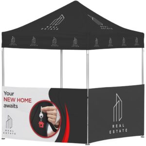 Alternative view of Ovation Gazebo 2m x 2m Petite 2 Half-Walls