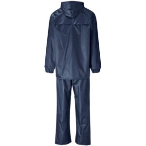 Alternative view of Weather Polyester/PVC Rainsuit - Navy
