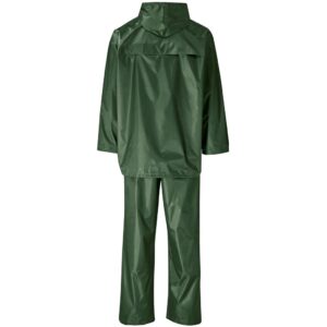 Alternative view of Weather Polyester/PVC Rainsuit - Olive