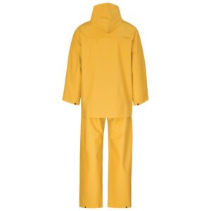 Alternative view of Light Hurricane Rubberised Polyester/PVC Rainsuit - Yellow