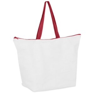 Hoppla Skyline Recycled PET Stitch-Bond Shopper With Zip