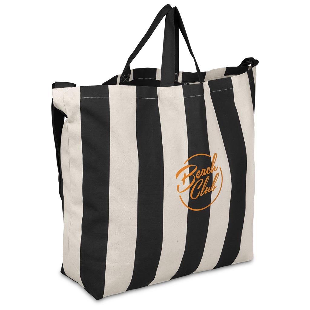 Okiyo Natsuri Recycled Cotton Canvas Large Beach Bag - Image 4