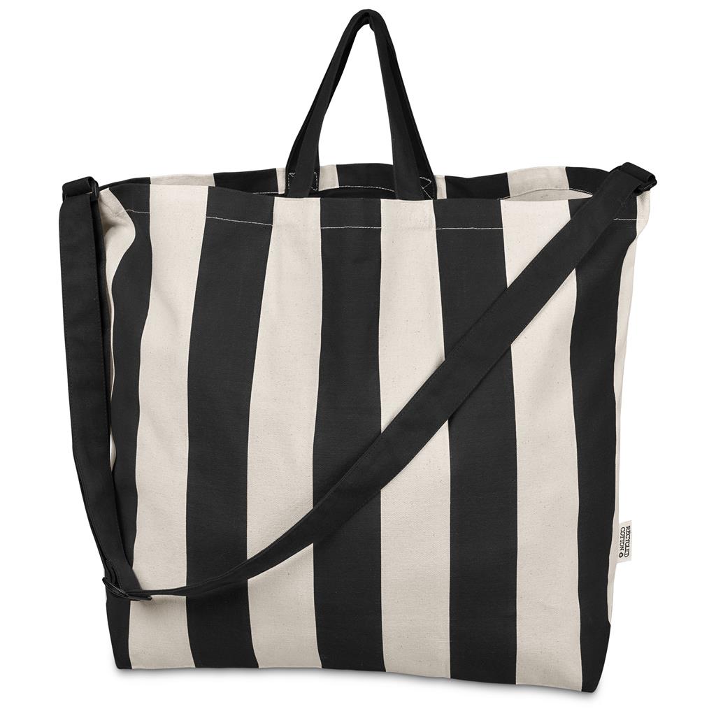 Okiyo Natsuri Recycled Cotton Canvas Large Beach Bag - Image 10