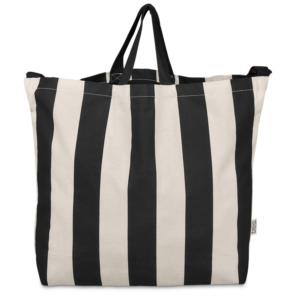 Okiyo Natsuri Recycled Cotton Canvas Large Beach Bag - Image 8