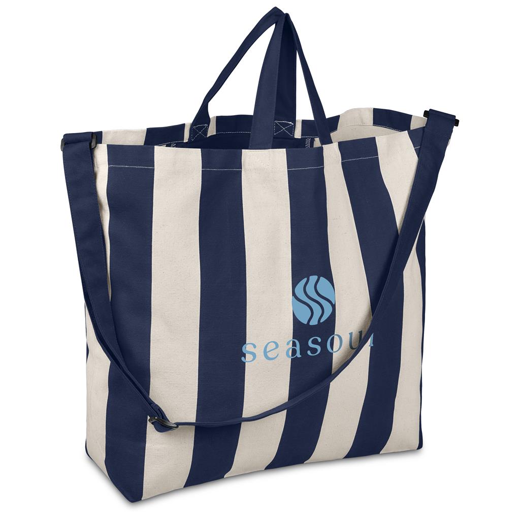 Okiyo Natsuri Recycled Cotton Canvas Large Beach Bag - Image 16