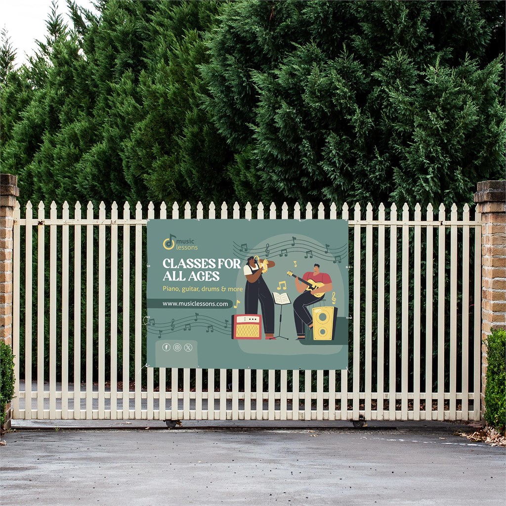 PVC Banner 2m x 1.5m - Image 2
