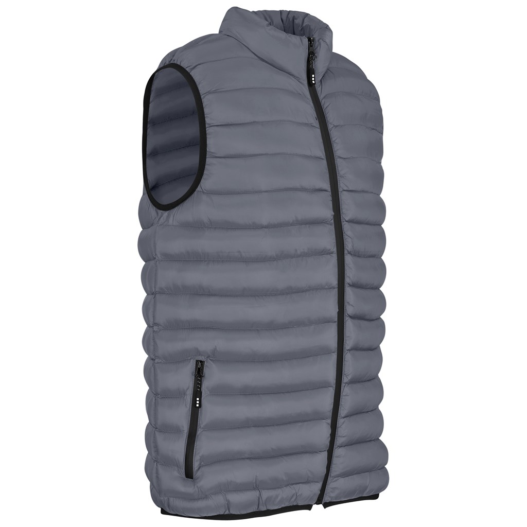 Mens Utah Bodywarmer - Dark Grey - Image 3