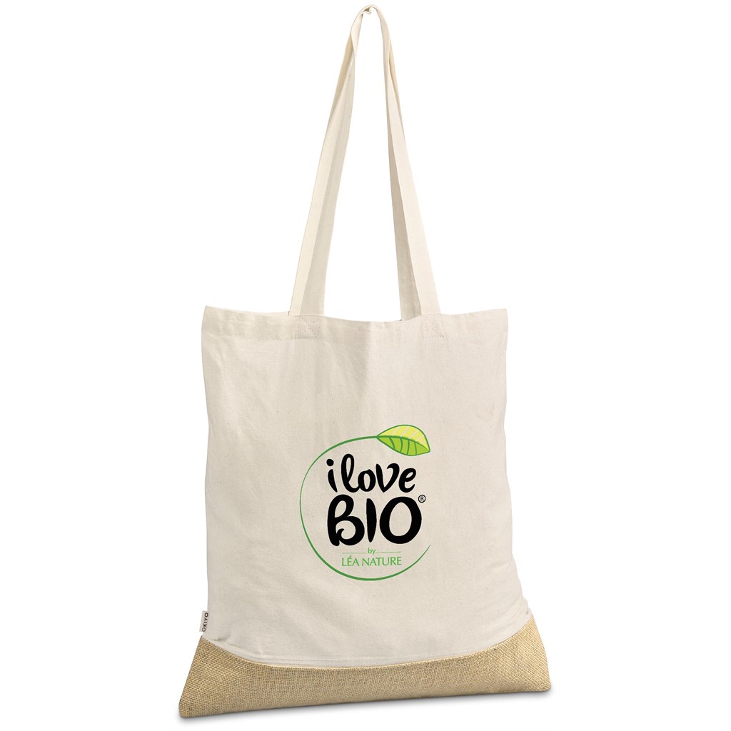 Okiyo Bijin Jute & Cotton Shopper - Image 2
