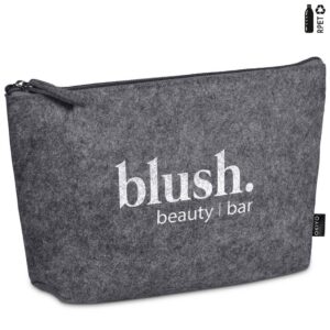 Okiyo Kesho Recycled PET Felt Mini Cosmetic Bag