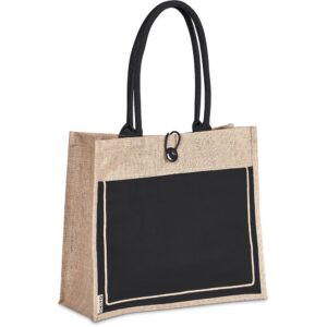 Alternative view of Okiyo Umi Jute & Cotton Tote