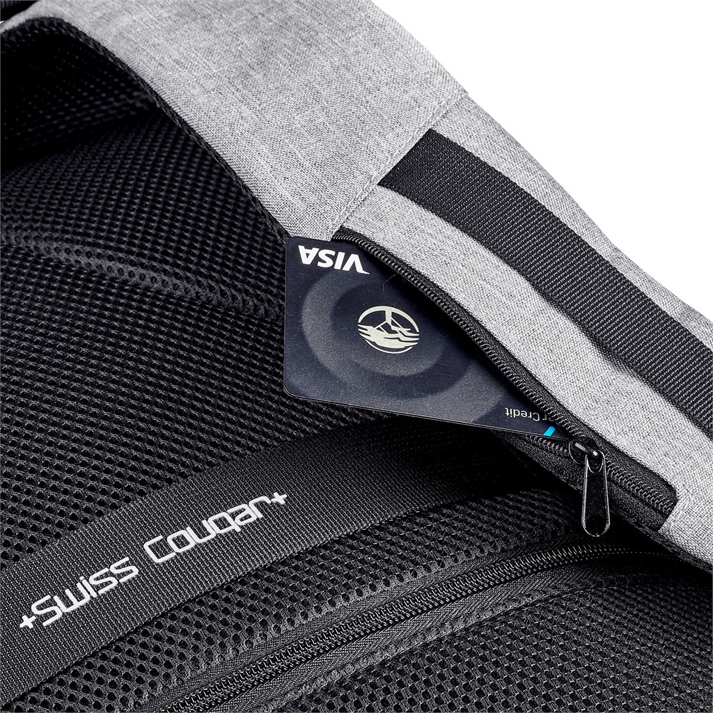 Swiss Cougar Palencia Anti-Theft Laptop Backpack - Image 11