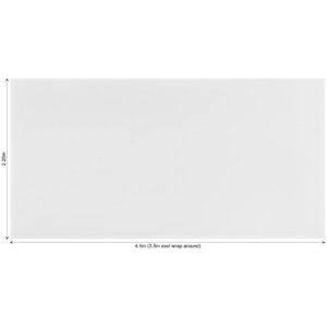 Alternative view of Legend Curved Banner Wall Skin with Wings 4.4m x 2.25m (Excludes Hardware)