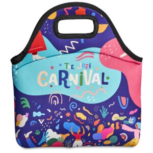 Alternative view of Hoppla Hobie Neoprene Lunch Cooler with Cut Out Handle