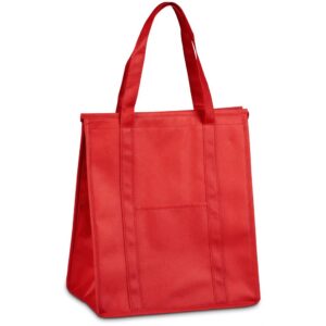 Alternative view of Altitude Vortex Non Woven 24-Can Cooler - Red