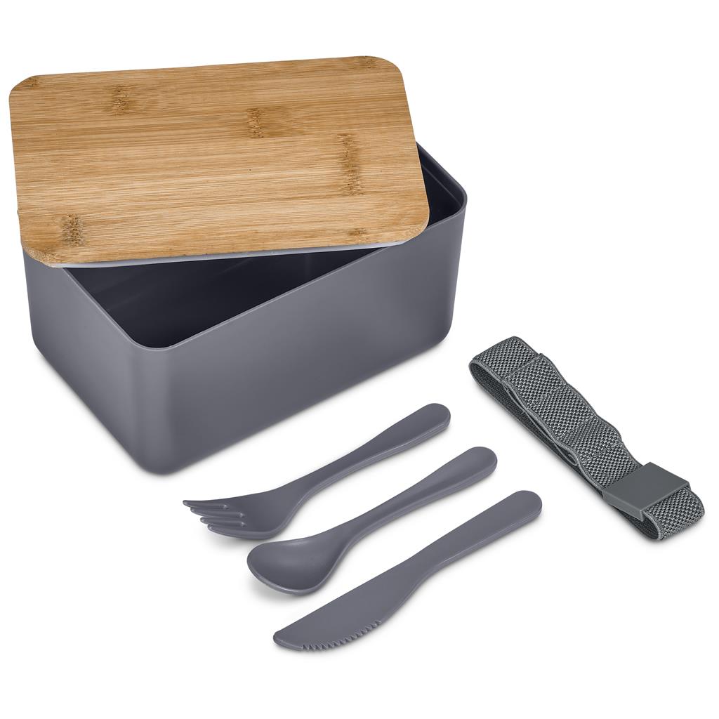 Okiyo Pasuta Recycled Plastic & Bamboo Lunch Box - Image 9