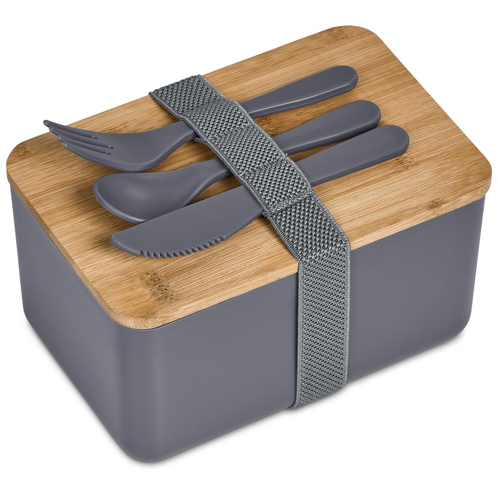 Okiyo Pasuta Recycled Plastic & Bamboo Lunch Box - Image 7