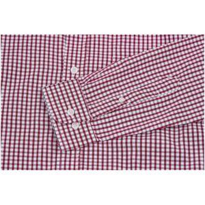 Alternative view of Ladies Long Sleeve Kenton Shirt - Red