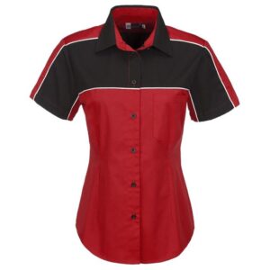 Ladies Daytona Pitt Shirt - Red