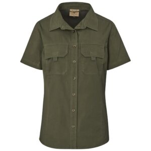 Ladies Short Sleeve Mawenzi Twill Shirt