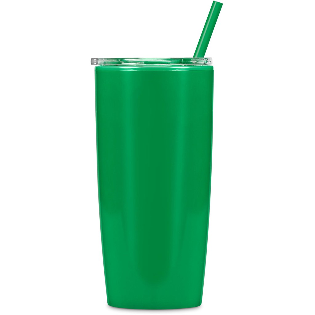 Altitude Daytona Plastic 2-in-1 Double-Wall Tumbler & Straw - 600ml - Image 30