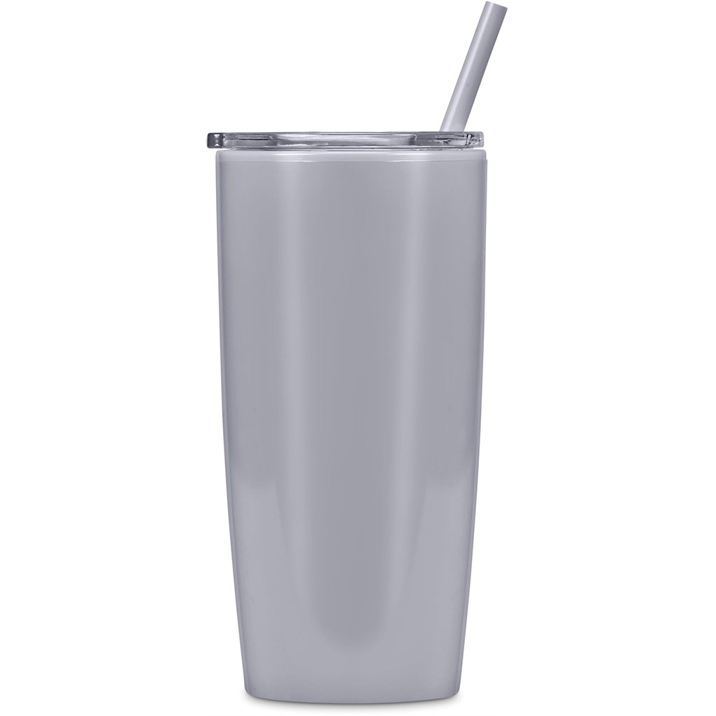 Altitude Daytona Plastic 2-in-1 Double-Wall Tumbler & Straw - 600ml - Image 44