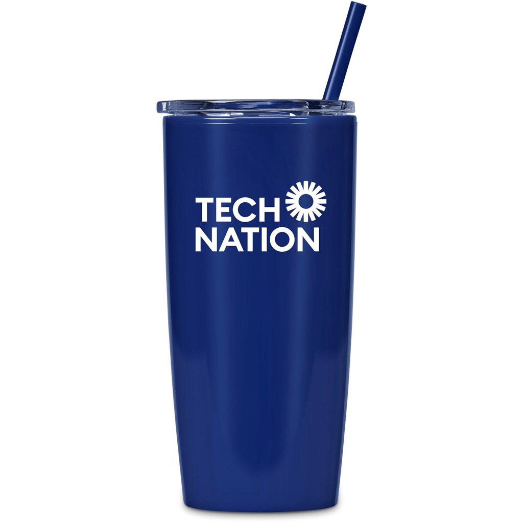 Altitude Daytona Plastic 2-in-1 Double-Wall Tumbler & Straw - 600ml - Image 64