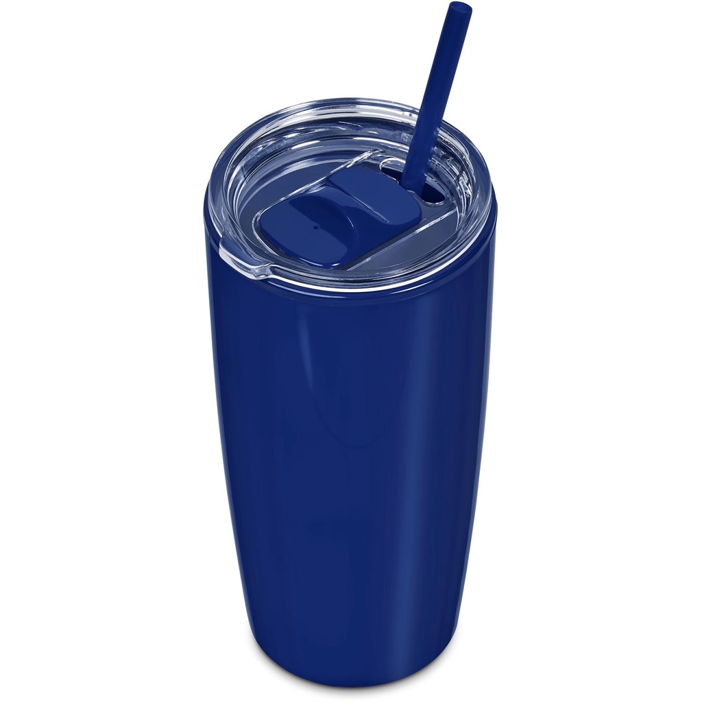 Altitude Daytona Plastic 2-in-1 Double-Wall Tumbler & Straw - 600ml - Image 57