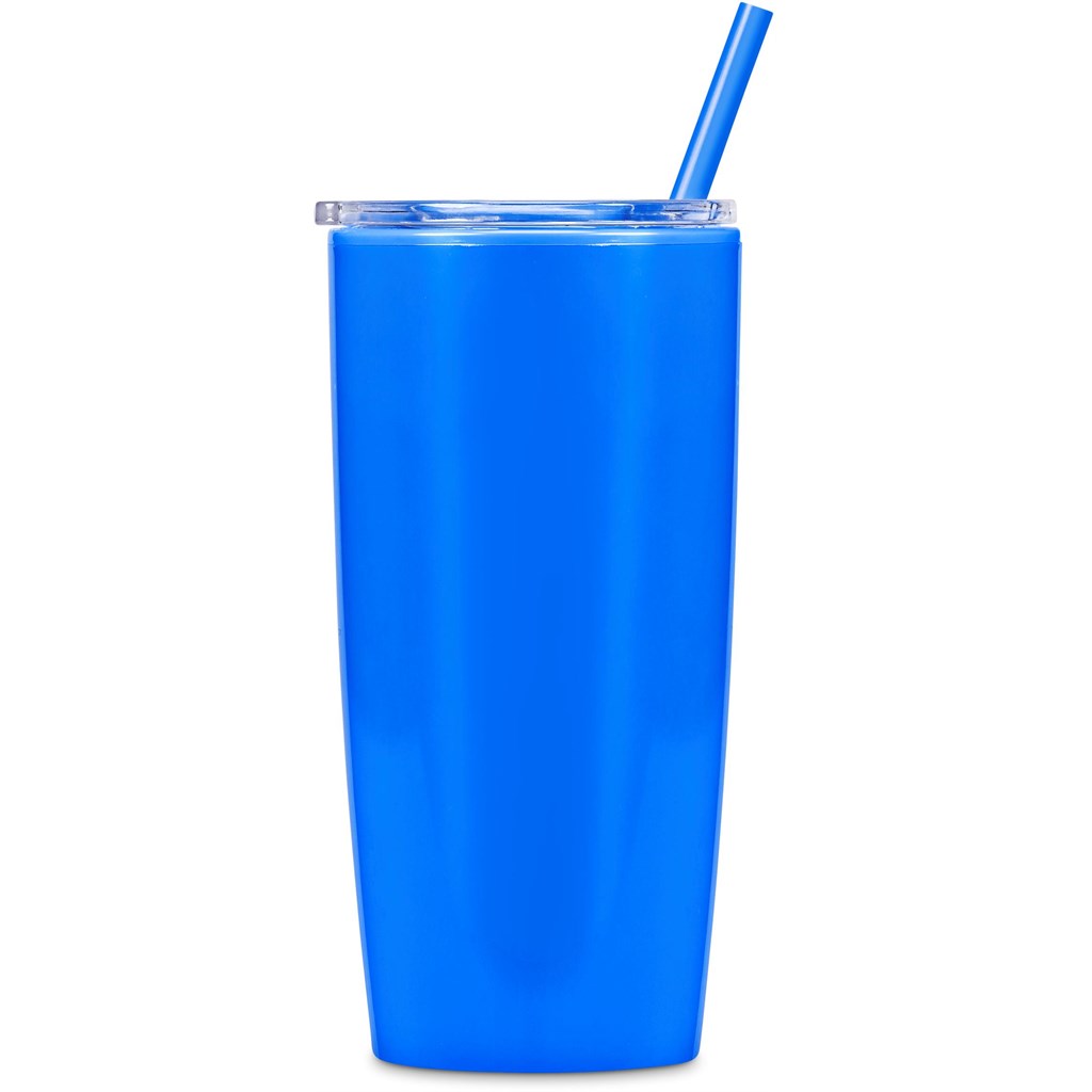 Altitude Daytona Plastic 2-in-1 Double-Wall Tumbler & Straw - 600ml - Image 74