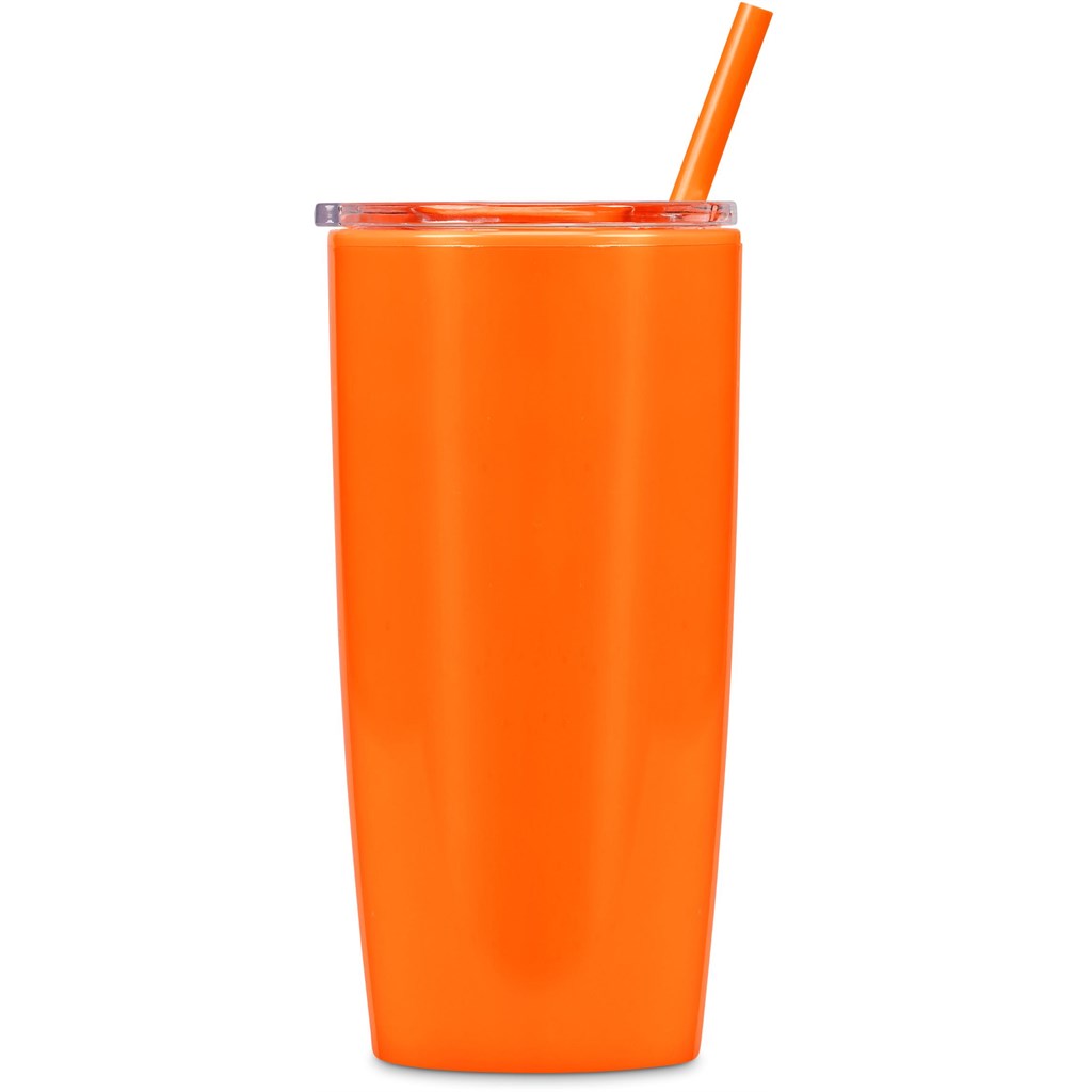 Altitude Daytona Plastic 2-in-1 Double-Wall Tumbler & Straw - 600ml - Image 85