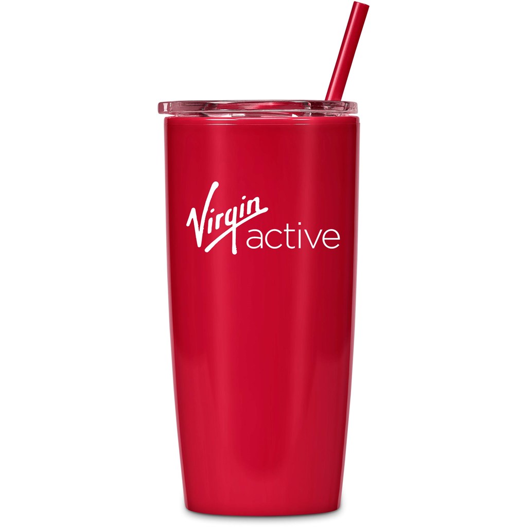Altitude Daytona Plastic 2-in-1 Double-Wall Tumbler & Straw - 600ml - Image 101