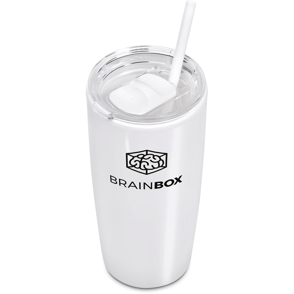 Altitude Daytona Plastic 2-in-1 Double-Wall Tumbler & Straw - 600ml - Image 119