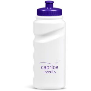 Alternative view of Annex Plastic Water Bottle - 500ml - Purple