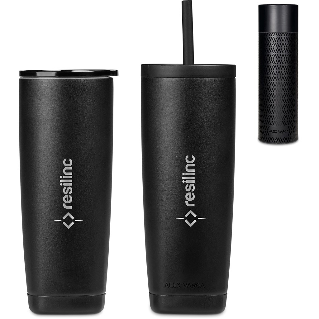 Alex Varga Aurelian Stainless Steel 2-in-1 Vacuum Tumbler & Straw - Image 6