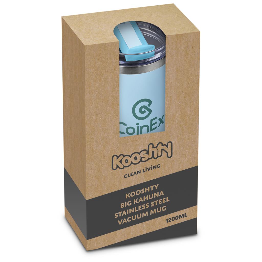 Kooshty Big Kahuna Stainless Steel Vacuum Mug – 1.2 Litre - Image 70