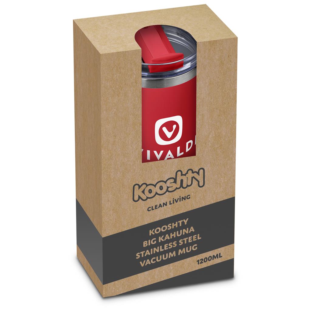 Kooshty Big Kahuna Stainless Steel Vacuum Mug – 1.2 Litre - Image 195