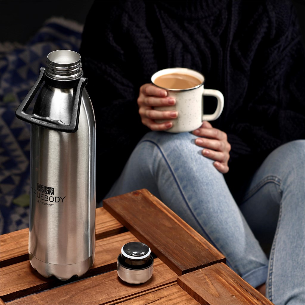 Serendipio Titan Stainless Steel Vacuum Water Bottle - 1.8 Litre - Image 4